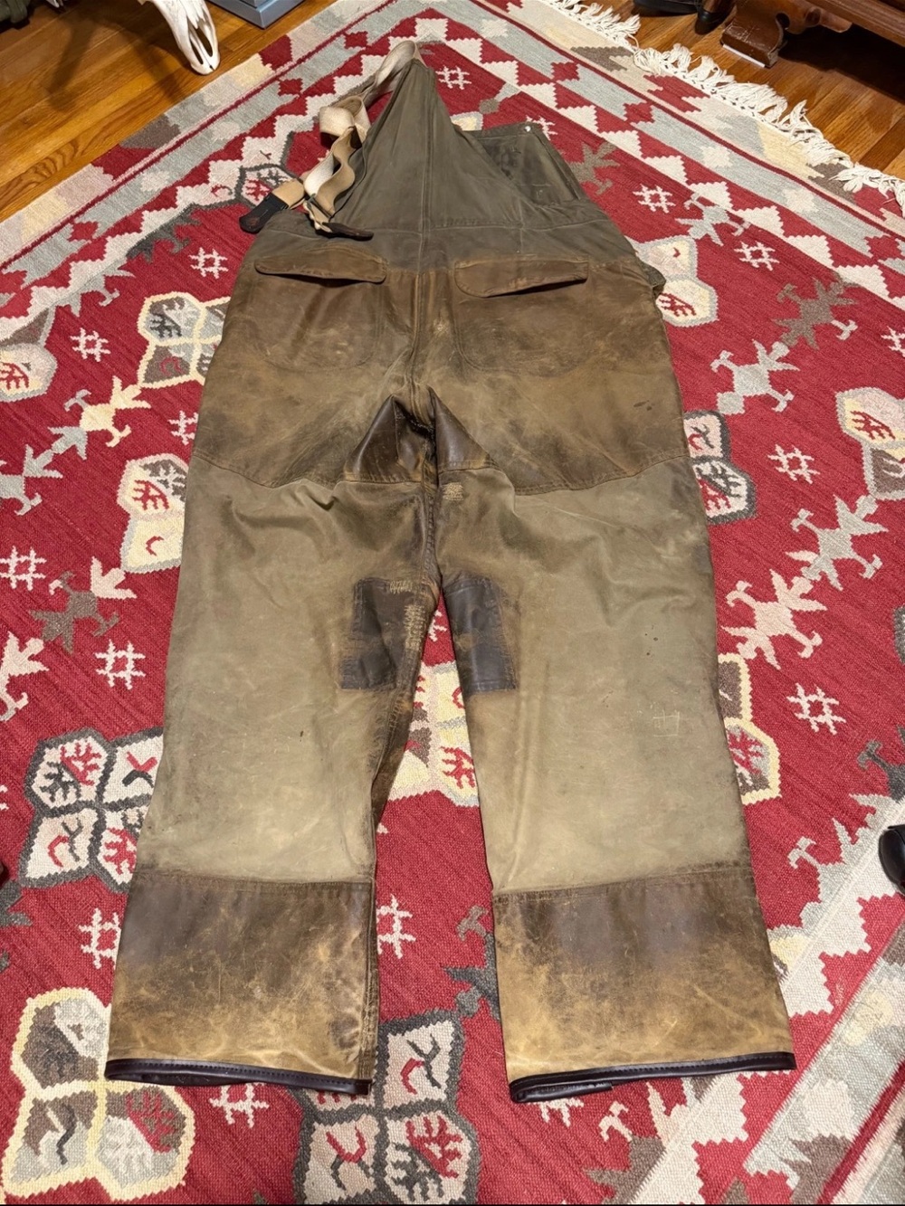 Filson Tin Cloth Waxed Overalls #427 - Gem